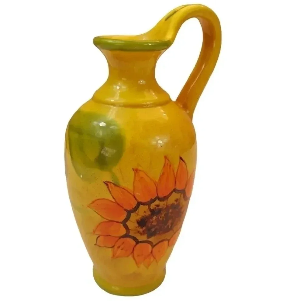 Olive Oil Dispenser/ Decanter Fleur de Soleil by ROMANCING PROVENCE